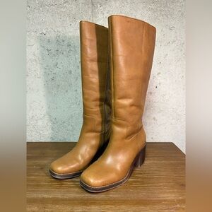 Crown Vintage Women's Haty Knee High Boot in Elm Leather